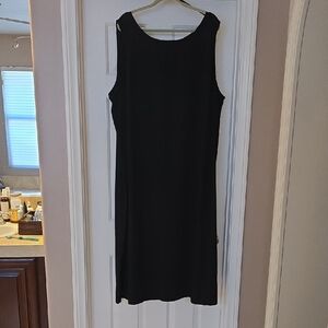 Dana Kay Classic Black Midi Dress